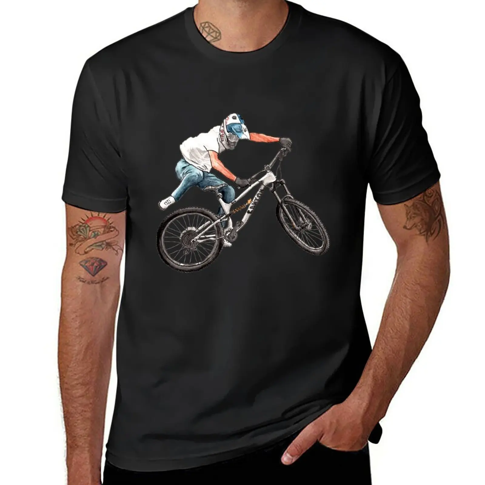 Новая футболка Fabio Wibmer Nac-Nac, блузка с коротким рукавом, футболки большого размера, мужская одежда