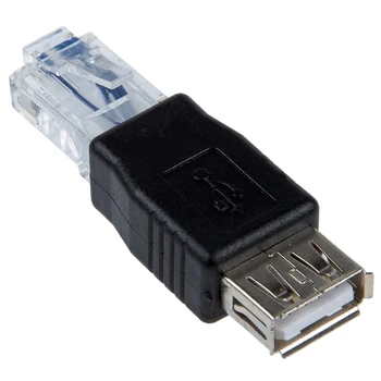 Переходник от USB A к Ethernet RJ45, новый