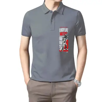 Мужская одежда для гольфа, мужская одежда для пожарных, каждая жизнь имеет значение, подарок пожарному, верхняя одежда для пожарных, футболка поло для мужчин