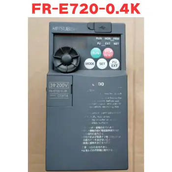 Подержанный инвертор FR-E720-0.4K FR E720 0.4K Протестирован нормально