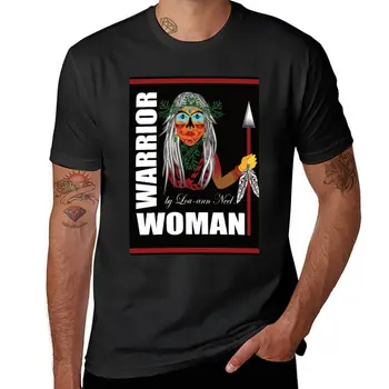 Новая футболка с изображением женщины-воина, летний топ, винтажная одежда, мужская футболка оверсайз