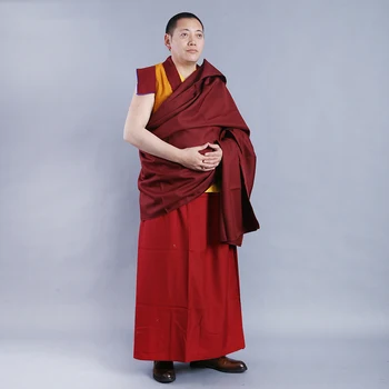 Костюм тибетского буддизма Костюм ламаизма Тантрическое Наследие Одежда Гуру Одежда монаха Этническая Одежда Одежда Ламы Новинка 2023 года